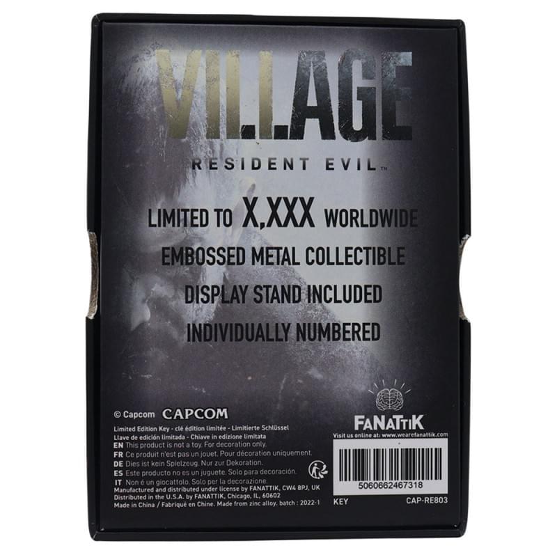 Resident Evil - Village Replica Iron Insignia Key - Fanattik