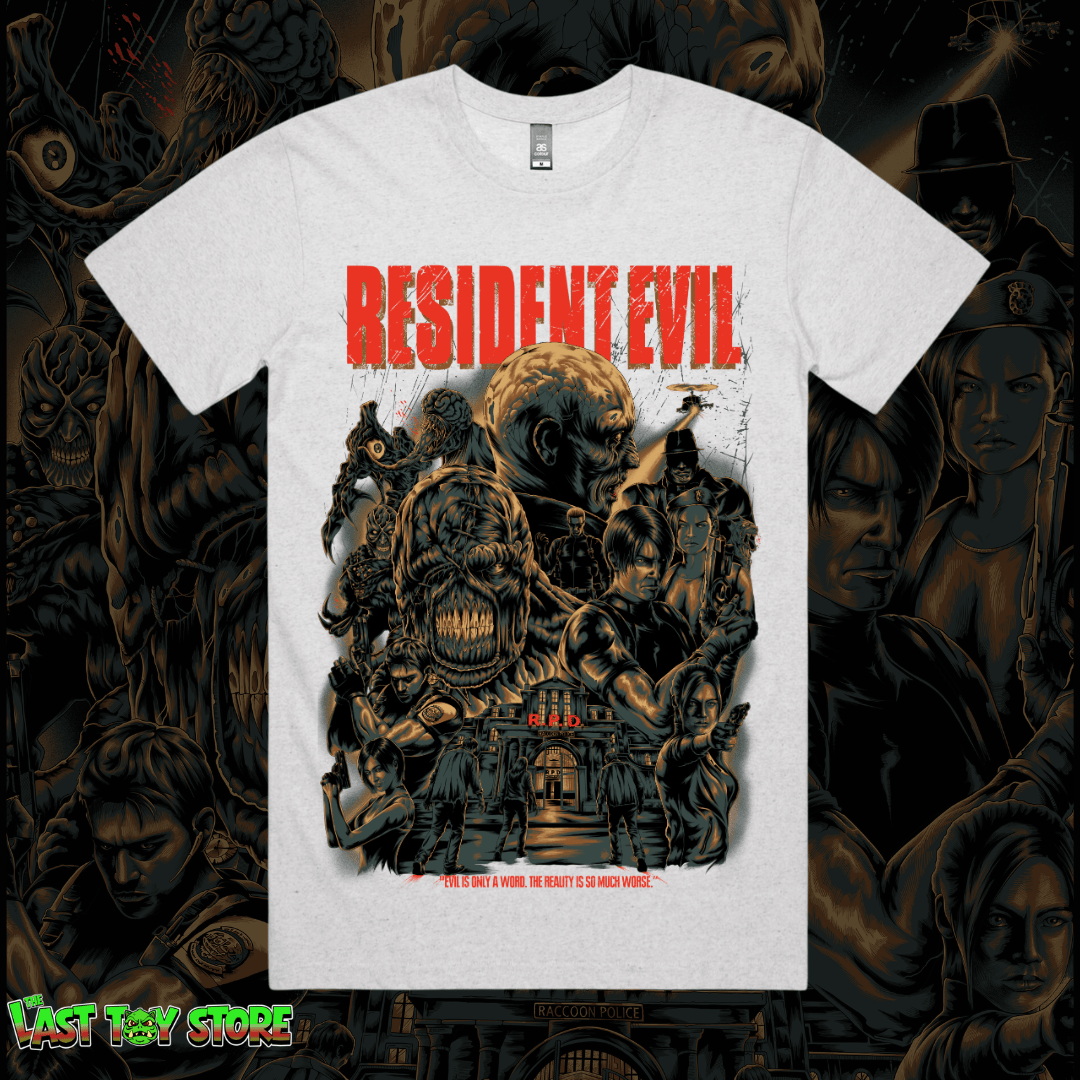Resident Evil - White Heather Premium Tee (Pre - Order) - The Last Toy Store