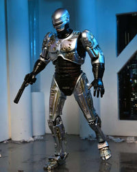 NECA RoboCop: Ultimate Battle Damaged RoboCop W/Chair 7” Scale Action Figure