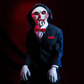 Saw: Billy the Puppet - Deluxe Prop with Sound and Motion - Trick or Treat Studios