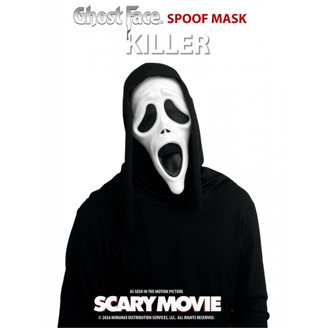 Scary Movie 6: Killer Spoof Mask With Shroud - Fun World