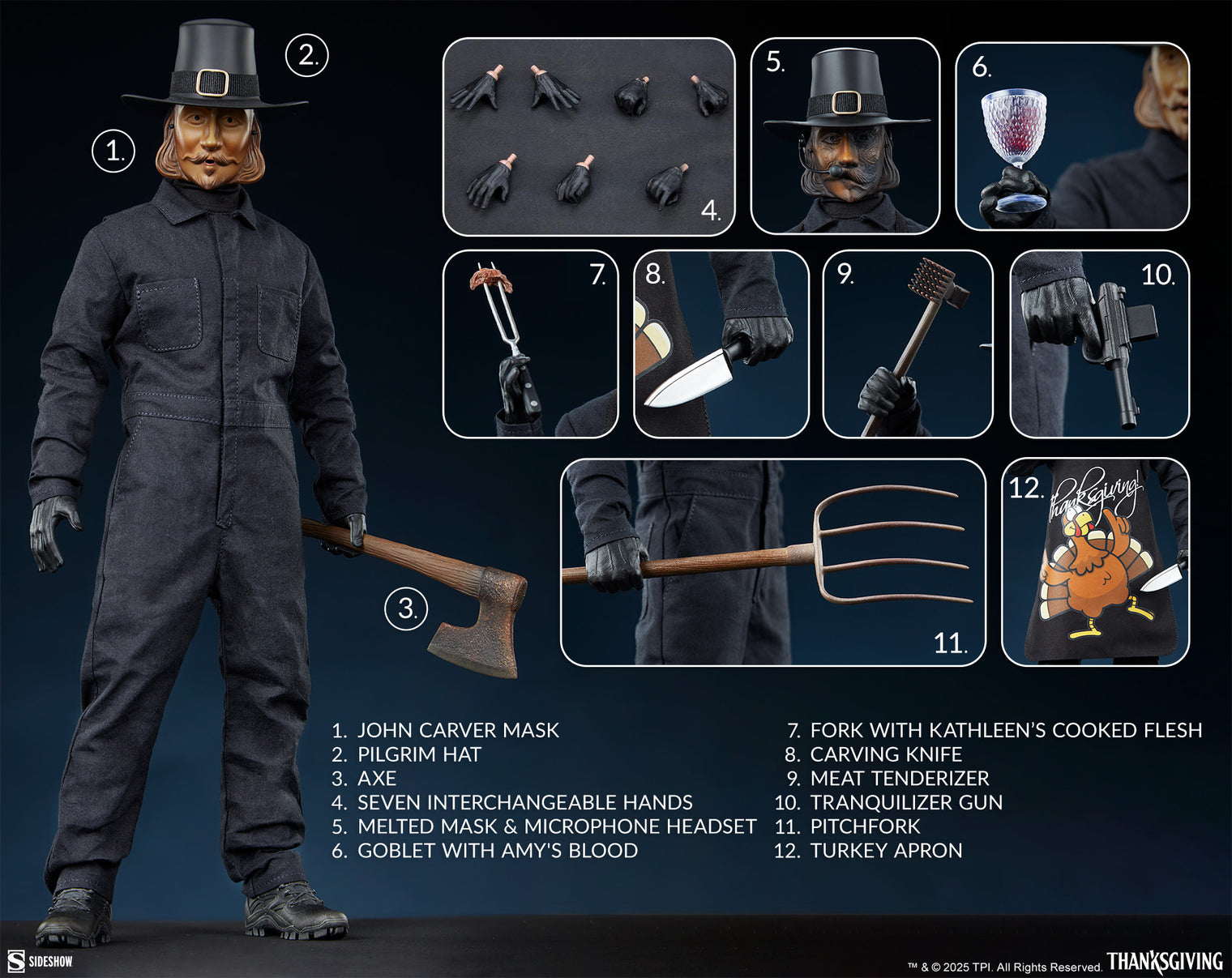 Thanksgiving: John Carver - 1/6 Scale Figure
