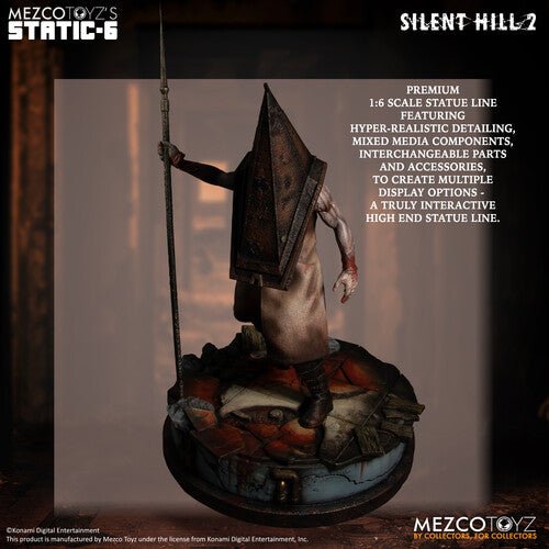 Silent Hill 2: Red Pyramid Thing - Static - 6 12" Statue - Mezco Toyz