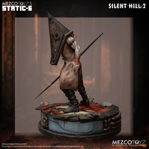 Silent Hill 2: Red Pyramid Thing - Static - 6 12" Statue - Mezco Toyz