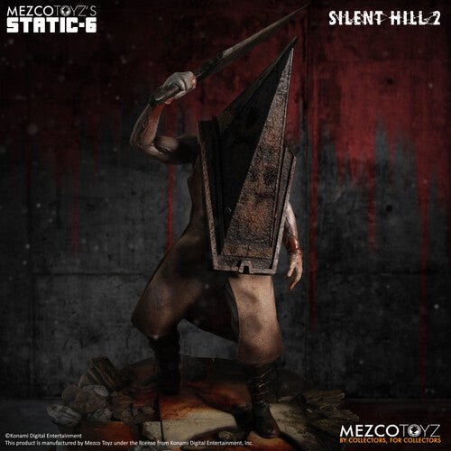 Silent Hill 2: Red Pyramid Thing - Static - 6 12" Statue - Mezco Toyz