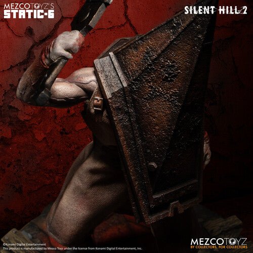 Silent Hill 2: Red Pyramid Thing - Static - 6 12" Statue - Mezco Toyz