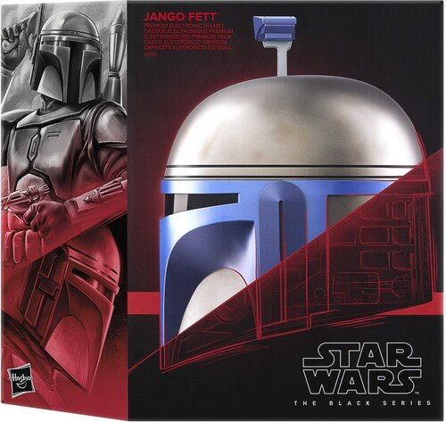 Hasbro - Star Wars: Attack of the Clones Black Series - Jango Fett Electronic Helmet