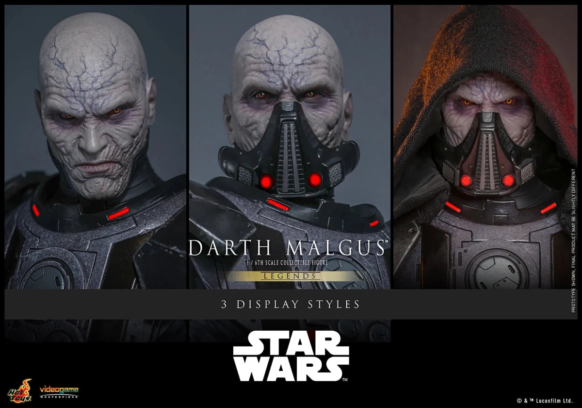 Star Wars Legends: Darth Malgus - 1/6 Scale Figure - Hot Toys