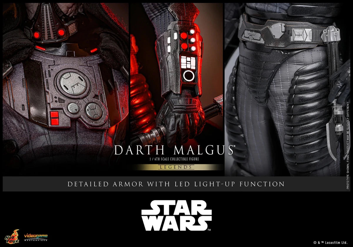 Star Wars Legends: Darth Malgus - 1/6 Scale Figure - Hot Toys