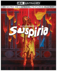Suspiria - UHD 4k Disc + Special Features Blu - ray - DVD/Blu - ray/VHS