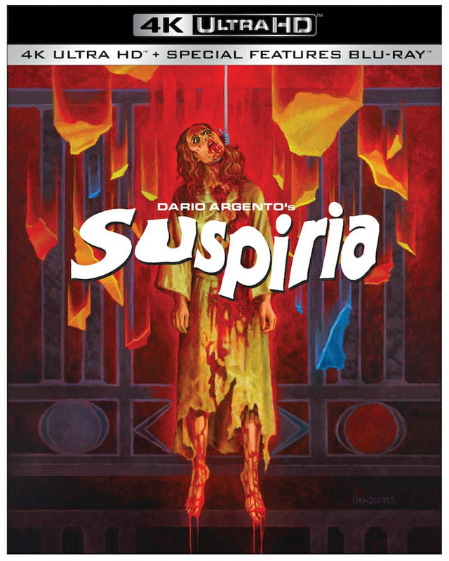 Suspiria - UHD 4k Disc + Special Features Blu - ray - DVD/Blu - ray/VHS