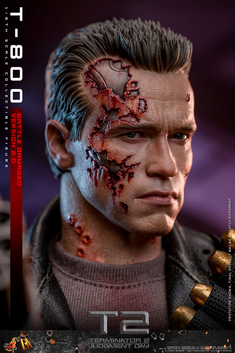 Terminator 2: T-800 (Battle Damaged Version 2.0) - 1/6 Scale Figure (Pre-Order)