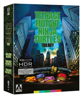 Teenage Mutant Ninja Turtles - Blu - ray Trilogy - DVD/Blu - ray/VHS