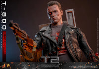 Terminator 2: T - 800 (Battle Damaged Version 2.0) - 1/6 Scale Figure (Pre - Order) - Hot Toys
