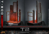 Terminator 2: T - 800 (Battle Damaged Version 2.0) - 1/6 Scale Figure (Pre - Order) - Hot Toys