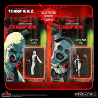 Terrifier 2: Art The Clown & Little Pale Girl 5 Points Figure Set - Mezco Toyz