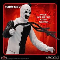 Terrifier 2: Art The Clown & Little Pale Girl 5 Points Figure Set - Mezco Toyz