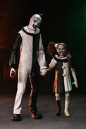 Terrifier 2: Ultimate Art the Clown and Little Pale Girl - 7" Scale Figure 2 Pack - NECA