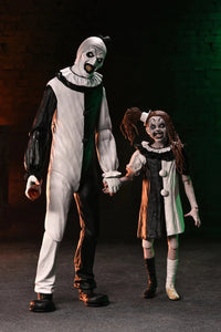 Terrifier 2: Ultimate Art the Clown and Little Pale Girl - 7" Scale Figure 2 Pack - NECA
