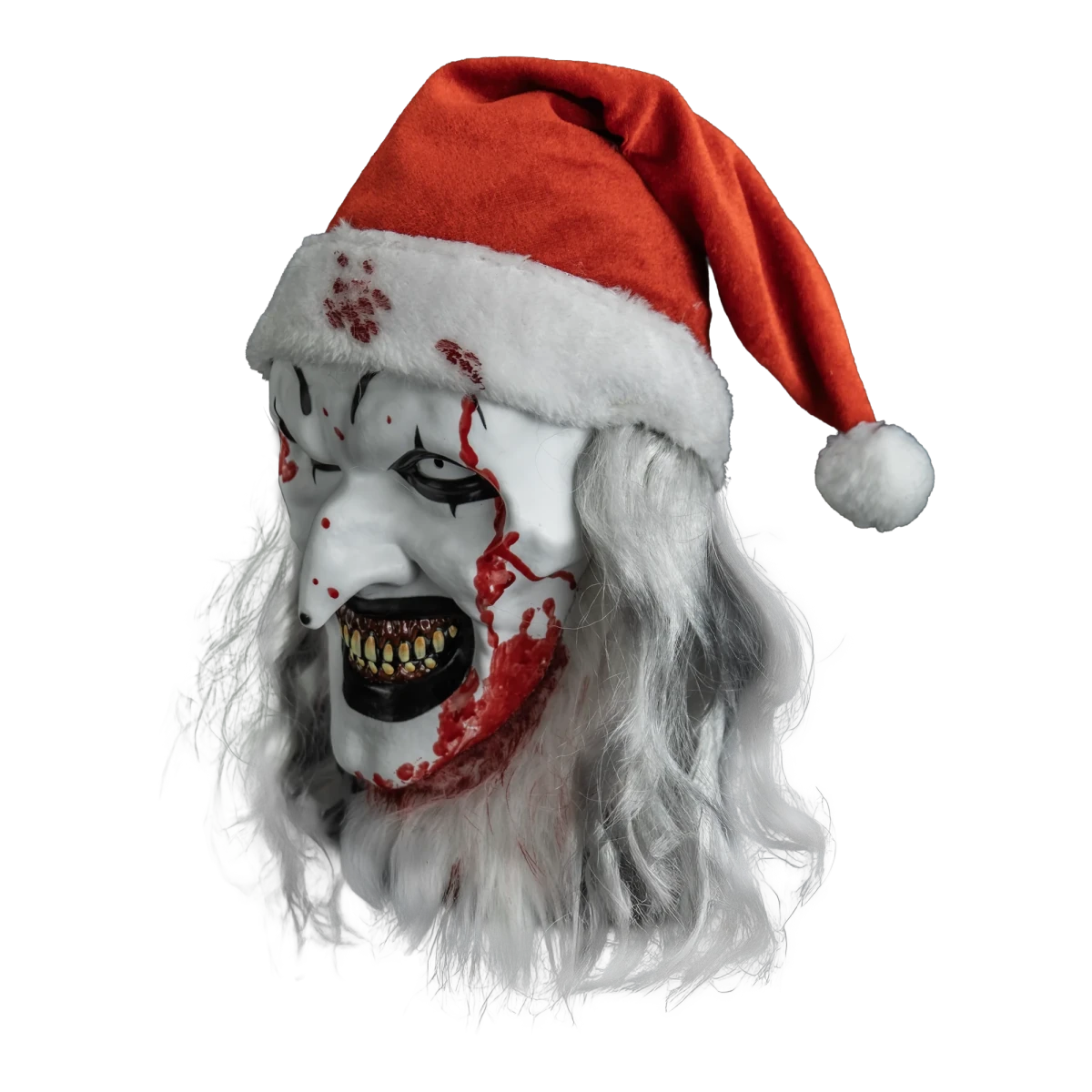 Terrifier 3: Santa Art the Clown Deluxe Injection Mask - Trick or Treat Studios