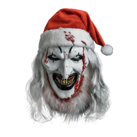 Terrifier 3: Santa Art the Clown Deluxe Injection Mask - Trick or Treat Studios
