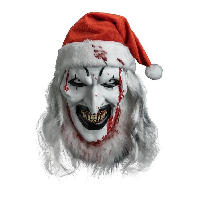 Terrifier 3: Santa Art the Clown Deluxe Injection Mask - Trick or Treat Studios