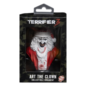 Terrifier 3: Santa Art the Clown - Holiday Horrors Ornament (Pre-Order) - Trick or Treat Studios