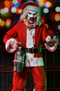 Terrifier 3: Ultimate Santa Art the Clown (Bloody) - 7" Scale Figure - NECA