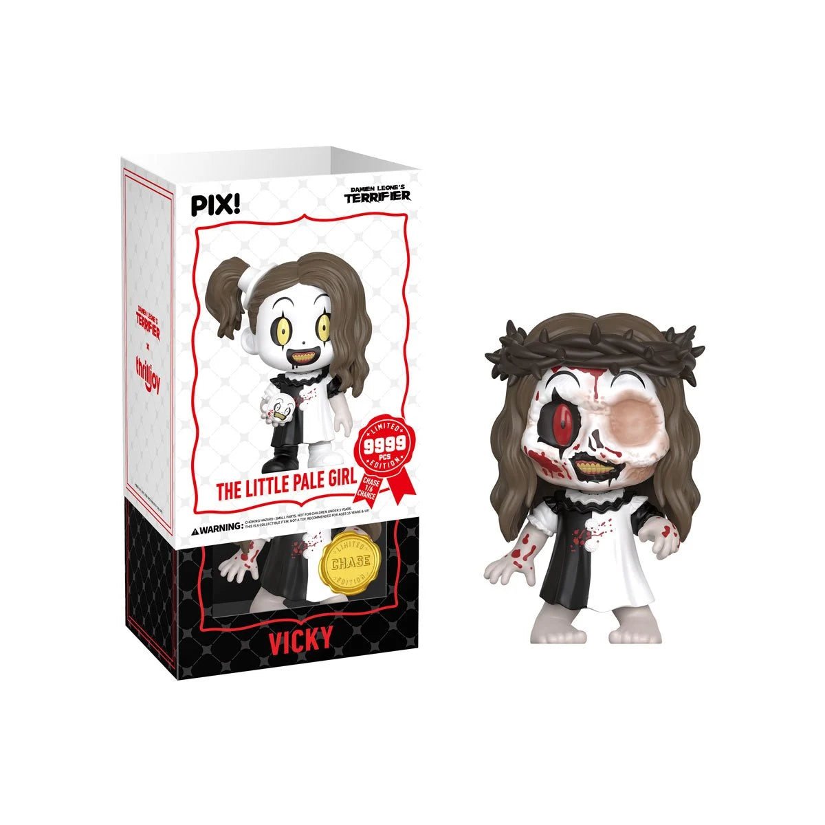 Thrilljoy - Terrifier: The Little Pale Girl - PIX! Vinyl Figure (Pre-Order)
