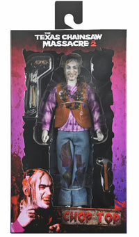 Texas Chainsaw Massacre 2: Chop Top - 8” Clothed Figure - The Last Toy Store