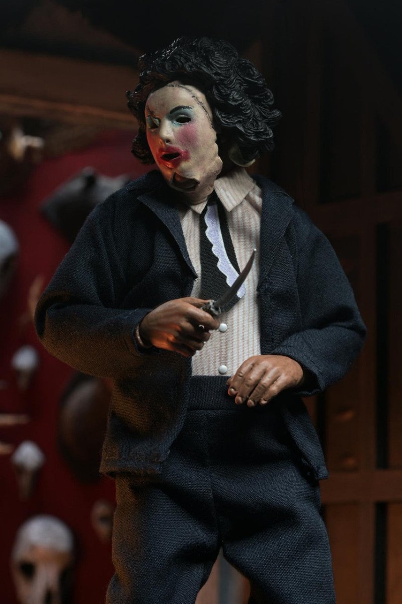 Texas Chainsaw Massacre: Leatherface With Pretty Woman (50th Anniversary) - 8" Clothed Figure - NECA
