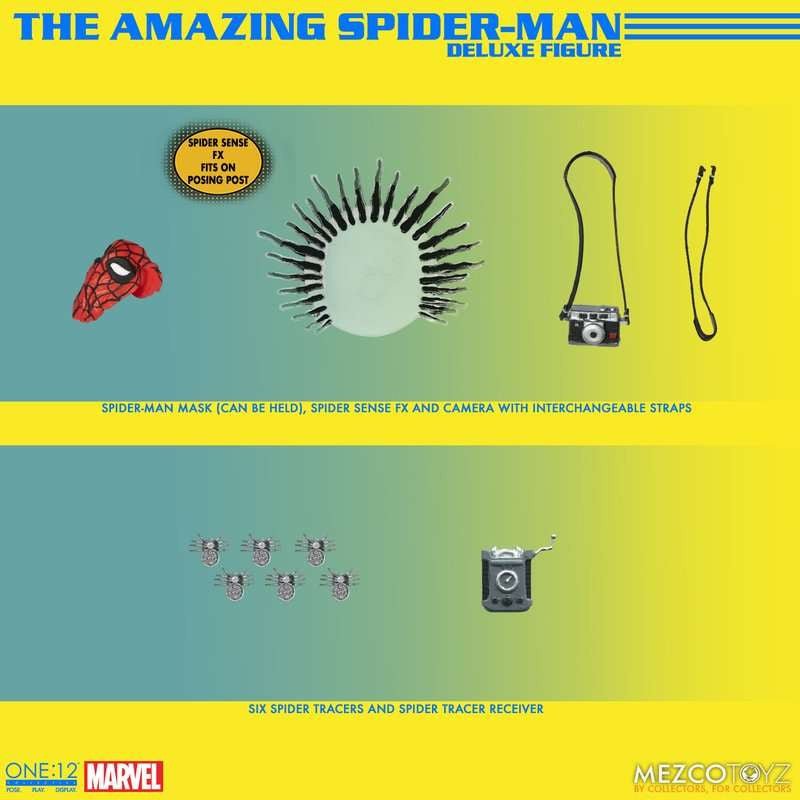 Mezco Toyz The Amazing Spider-Man One:12 Deluxe Edition Action Figure