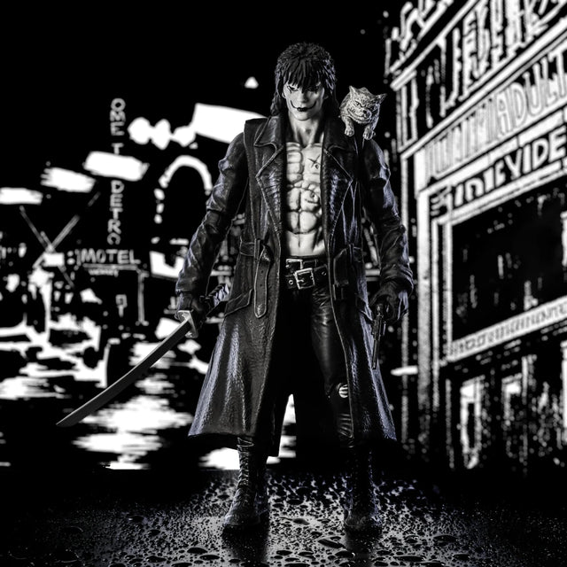 The Crow: (Comic) - Eric 7" Action Figure - Trick or Treat Studios