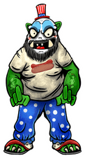 The Last Toy Store: Spaulding Boobie - Large Vinyl Sticker - The Last Toy Store
