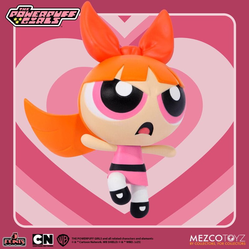 The Powerpuff Girls - 5 Points Figure Set - Mezco Toyz
