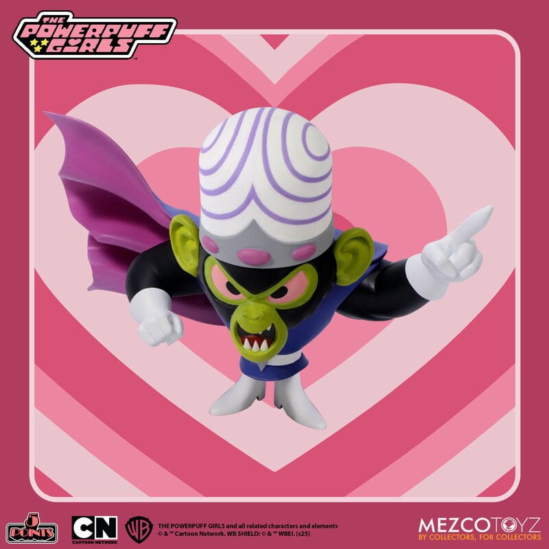 The Powerpuff Girls - 5 Points Figure Set - Mezco Toyz