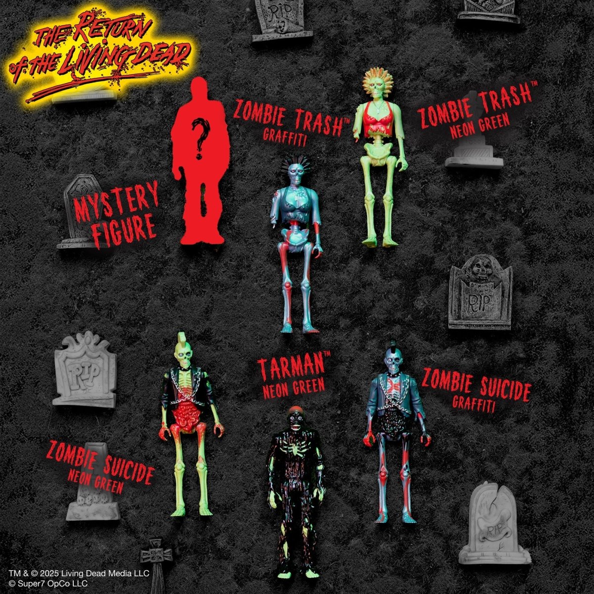 The Return of the Living Dead (Wave 1) - 3.75" Blind Box Figure - Super7