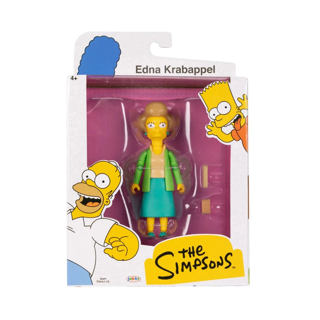 The Simpsons: Edna Krabappel - 5" Figure - Jakks Pacific