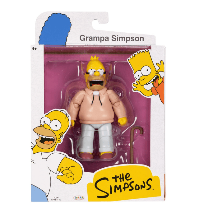 The Simpsons: Grampa Simpson - 5" Figure - Jakks Pacific