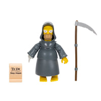 Jakks Pacific - The Simpsons Treehouse of Horror: Grim Reaper Homer - Deluxe 5" Figure