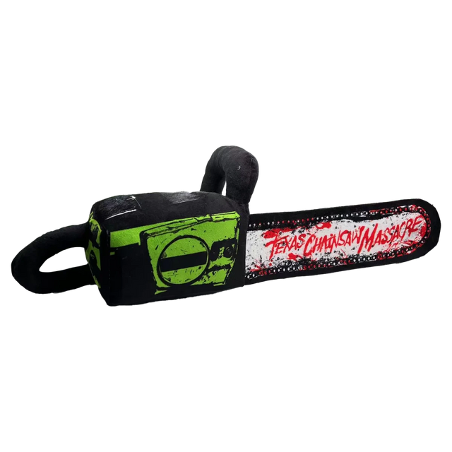 The Texas Chainsaw Massacre (1974): Full Size Plush Chainsaw with Sound - Trick or Treat Studios