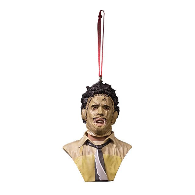The Texas Chainsaw Massacre (1974): Leatherface - Holiday Horrors Ornament - Trick or Treat Studios