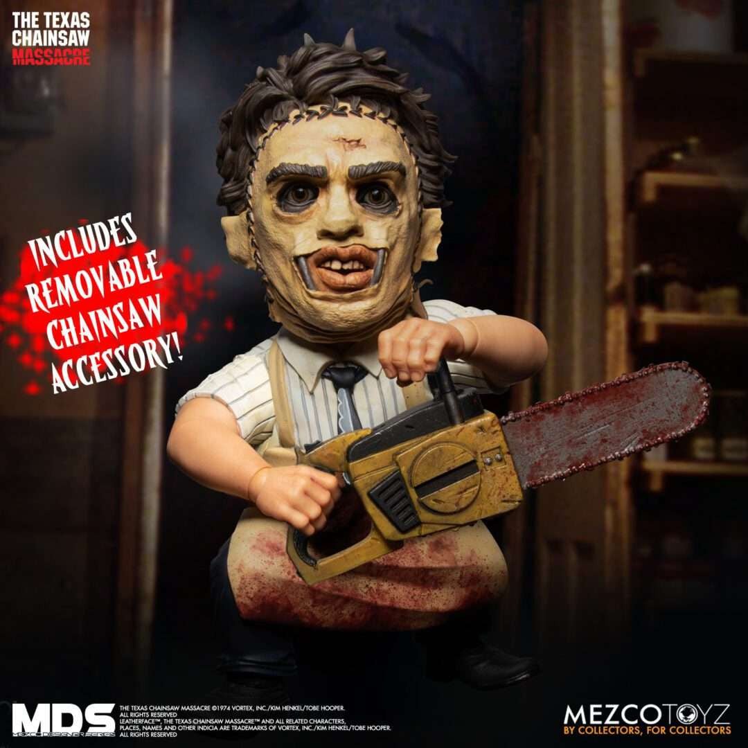 Mezco Toyz The Texas Chainsaw Massacre (1974): Leatherface - MDS Stylized Figure