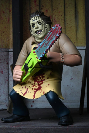 The Texas Chainsaw Massacre (50th Anniversary): Bloody Leatherface - 6” Scale Toony Terrors - The Last Toy Store