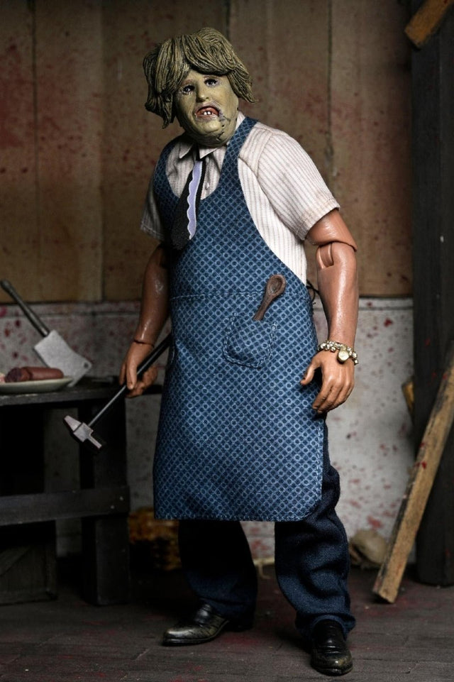 The Texas Chainsaw Massacre: Grandma Mask Leatherface - 8" Clothed Figure - NECA