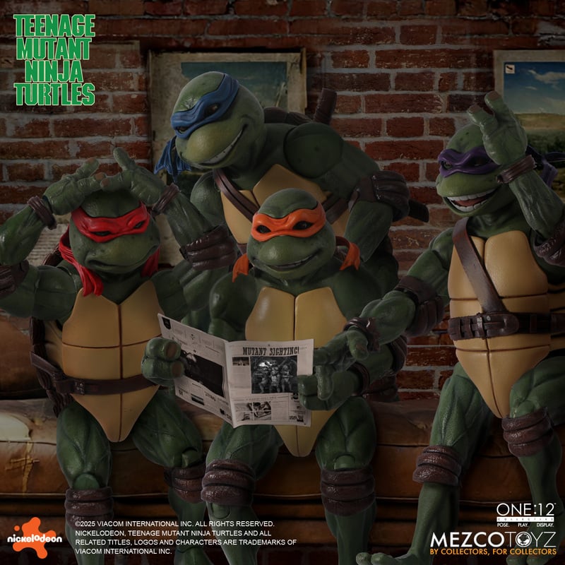 TMNT (1990 Movie) - Deluxe One:12 Collective Box Set - Mezco Toyz