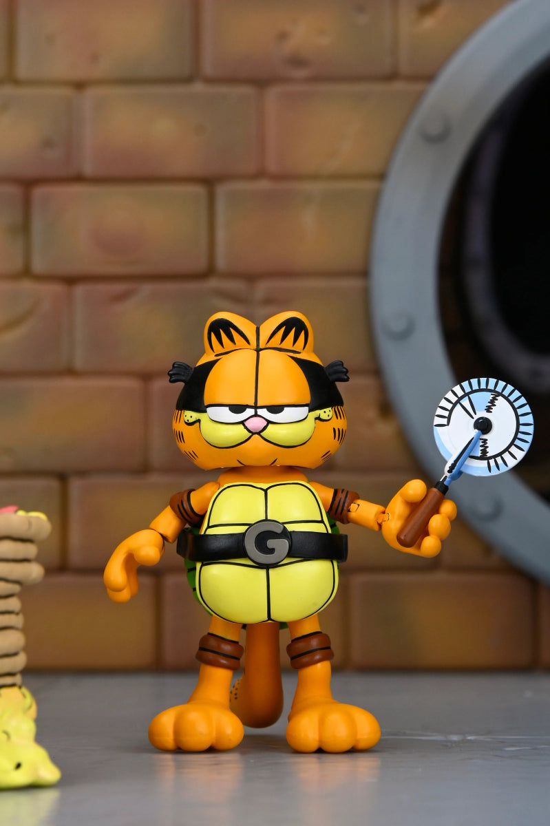 TMNT (Archie Comics) x Garfield: Ultimate Garfello and Odie 2 Pack - 7" Scale Figures - NECA