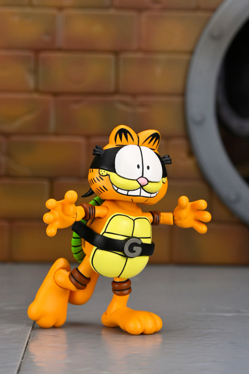 TMNT (Archie Comics) x Garfield: Ultimate Garfello and Odie 2 Pack - 7" Scale Figures - NECA