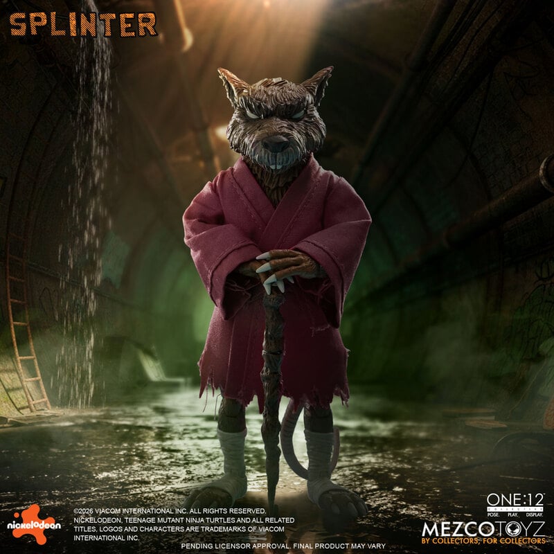TMNT Master Splinter One:12 Collective Figure for Collectors – The Last ...