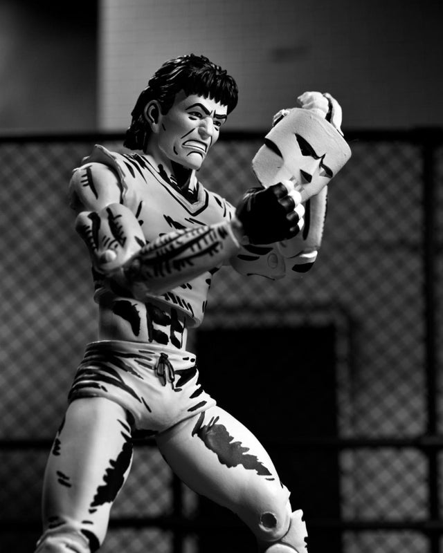 TMNT (Mirage Comics): Casey Jones (B&W) - 7" Scale Figure - NECA